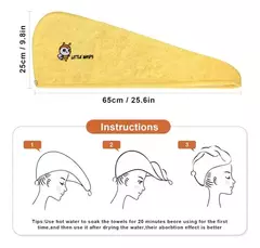TOALLA SECADO CABELLO - comprar online