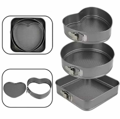 MOLDE DESMONTABLE X3 ANTIADHERENTE TORTA FIGURAS en internet