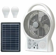 VENTILADOR SOLAR CON RADIO - comprar online