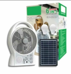 VENTILADOR SOLAR CON RADIO