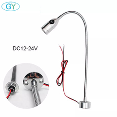 Lámpara flexible industrial magnética de cuello de cisne luz LED 24v en internet