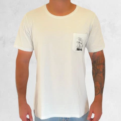 T-shirt White Boat - comprar online