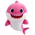 BRINQUEDO PELUCIA BABY SHARK ROSA