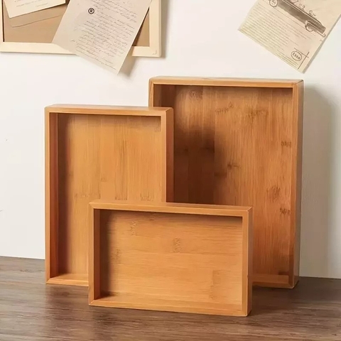 Bandeja De Chá De Madeira