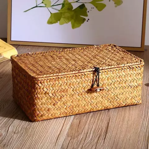 Cestas De Armazenamento De Vime