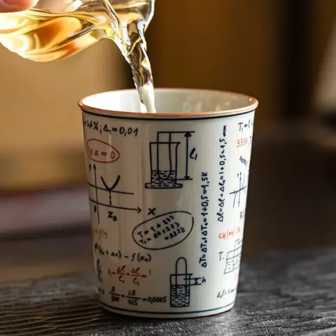Copo Cerâmica Matemática