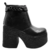 Bota Fiesta Plataforma Zapato Mujer 430 Taco 11 Cm Cadena - Nomy Shoes - Calzado
