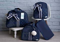 KIT BOLSA MATERNIDADE PREMIUM PÉROLA ENCANTO (4 PEÇAS) - loja online