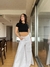 PANTALON POLLERA CREMA - comprar online