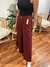 PANTALON POLLERA BORDO - tienda online