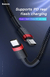 Baseus-cabo USB tipo C para iPhone 15 Plus Pro Max, cabo de carregador rápido U - cubo-co