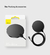 Baseus-LED Display Desktop Pad de carregamento sem fio para Airpods, carregador