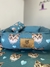 Kit Cama Gato Azul - comprar online