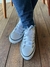 Tênis All Star corino branco/preto - Spasso Shoes