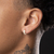 Brinco Masculino Argola Estilizada - Ouro18K - comprar online