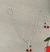 Pulseira Infantil Elo Português Cereja