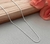 Corrente Pipoca 1mm 40cm