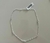 Choker Elo Português com Zircônias 40cm