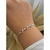 Pulseira 3 Corações Zircônias