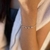 Pulseira Cartie Corações Rosa
