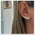 Brinco Ear Cuff 7 Zircônias