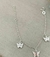Pulseira Infantil 3 Borboletas Elo Português