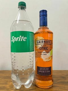 Smirnoff citric + Sprite 1,5