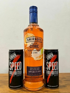 Smirnoff citric + 2 speed