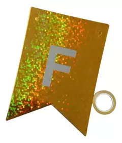 BANDERIN FC HOLOGRAFICO BULTO X 100 UNIDADES COLORES SURTIDOS - comprar online