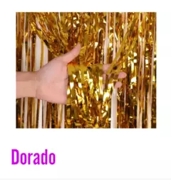 Imagen de CORTINA METALIZADA PROMO BULTO CERRADO SURTIDO X 10 UNIDADES
