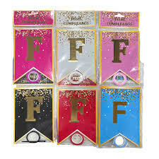 Banderin FC CONFETTI BULTO X 100 BANDERINES FC COLORES SURTIDOS en internet