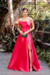 Vestido Longo Manu Vermelho