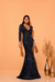 Vestido Fallon Azul Marinho