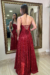Vestido Longo Amara Vermelho na internet