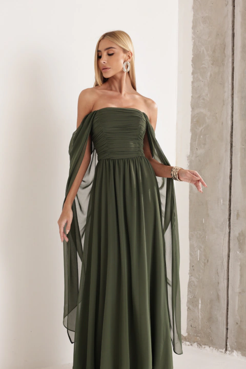 Vestido Laila Verde Oliva