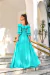 Vestido Alba Azul Tiffany - comprar online