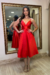 Vestido Midi Myuki Vermelho - comprar online