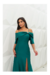 Vestido Pérola Verde Esmeralda