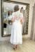 Vestido Ariel Branco - comprar online