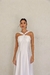Vestido Midi Branco Lidia - comprar online