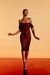 Vestido Nala Midi Marsala