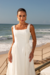 Vestido Longuete Aika off white - comprar online