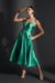 Vestido Midi Phoebe Verde