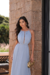 Vestido Maliah Longo Azul Serenity - comprar online