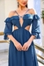 Vestido Alba Azul Petróleo
