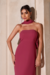 Vestido Longo Selene Rosa - comprar online