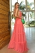 Vestido Ambar Coral - comprar online