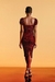 Vestido Nala Midi Marsala - comprar online
