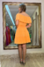 Vestido Natalia Laranja - comprar online