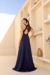 Vestido Tiana Azul Marinho na internet